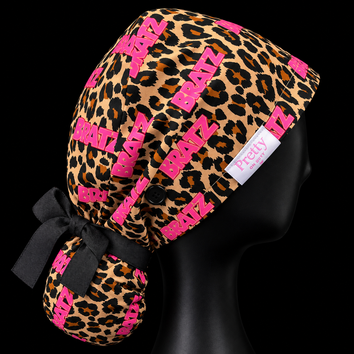 Bratty in Cheetah Ponytail