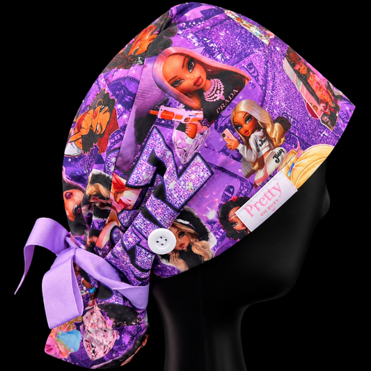 Purple Doll Energy Ponytail